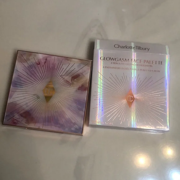 Charlotte Tilbury Glowgasm Lightgasm Light Medium Face Palette 15.2g NIB - Picture 2 of 13